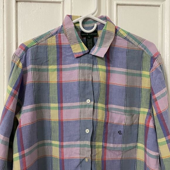 Lauren Ralph Lauren long sleeve button down - Picture 2 of 5